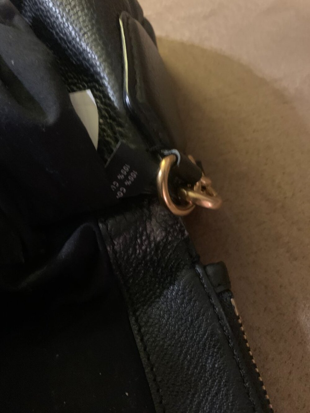 Marc by Marc Jacobs Classic Q Natasha Crossbody Bag Black Leather - Picture 9 of 15
